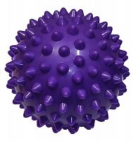 Мяч массажный 12 см (шарик) мягкий фиолетовый вдс 300112