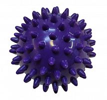 Мяч массажный 06,8 см очень твердый фиолетовый мфр 02459